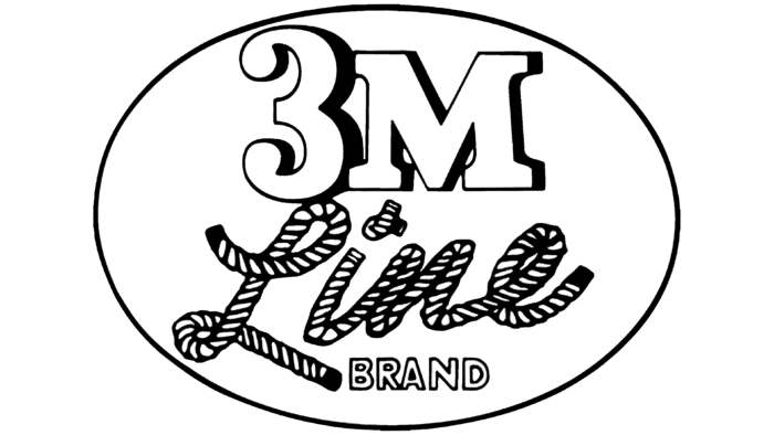 3M Line Brand Logo 1953