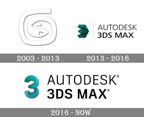 3ds Max Logo history