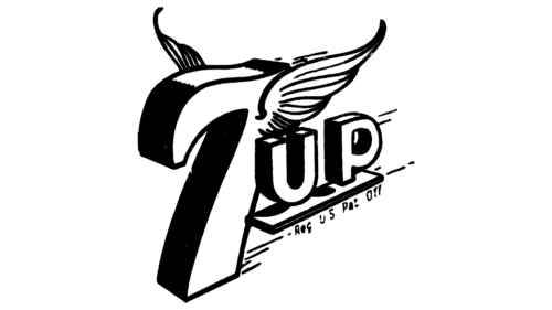 7up Logo 1929-1930