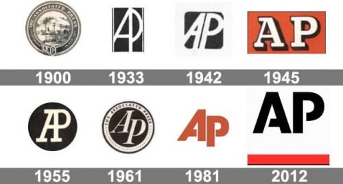 Associated Press AP Logo history