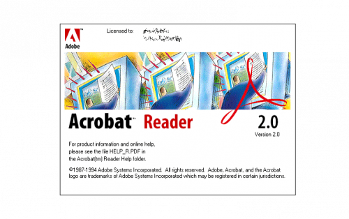 Adobe Acrobat Logo-1994