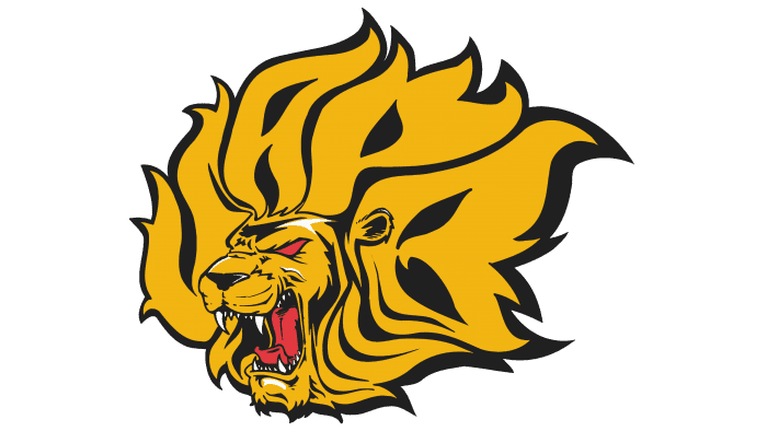 Arkansas PB Golden Lions Logo 2001-2014