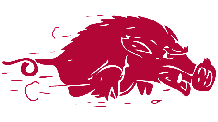 Arkansas Razorbacks Logo 1947-1954