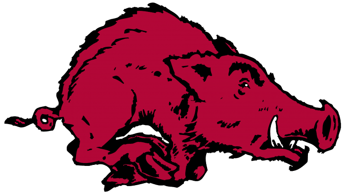 Arkansas Razorbacks Logo 1955-1963