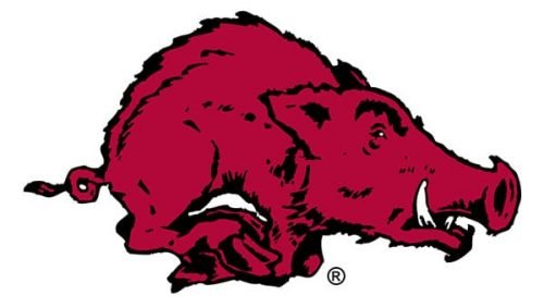 Arkansas Razorbacks Logo 1955