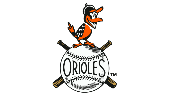 Baltimore Orioles Logo 1954-1965