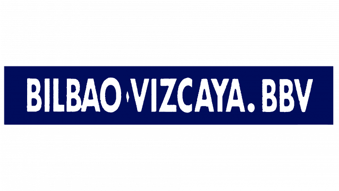 Banco Bilbao Vizcaya (BBV) Logo 1988