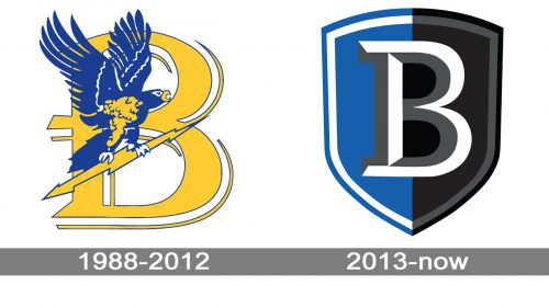 Bentley Falcons Logo history