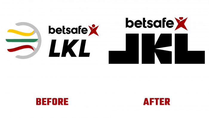 Betsafe-LKL Before and After Logo (history)