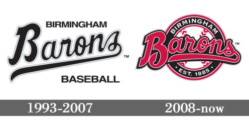 Birmingham Barons logo history