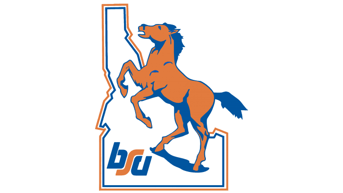 Boise State Broncos Logo 1974-2001