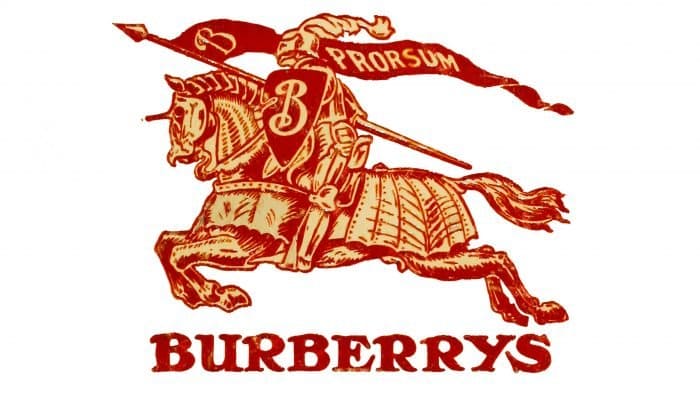 Burberrys Logo 1901-1968