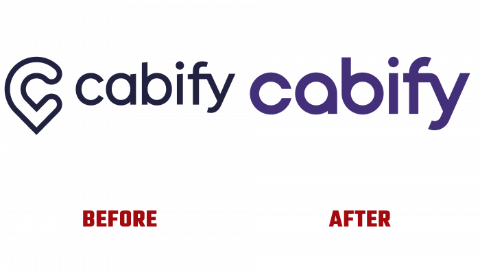 Cabify Before and After Logo (history)