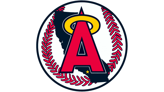 California Angels Logo 1986-1992