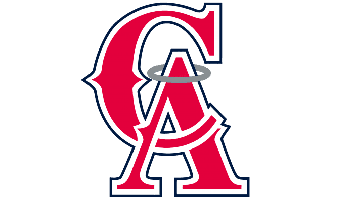 California Angels Logo 1995-1996