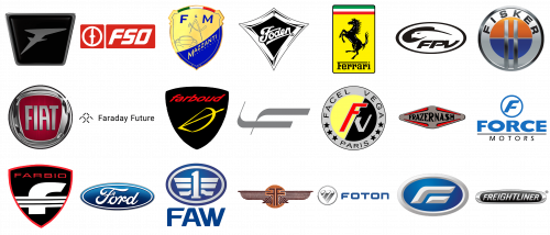 Car brands that start with F