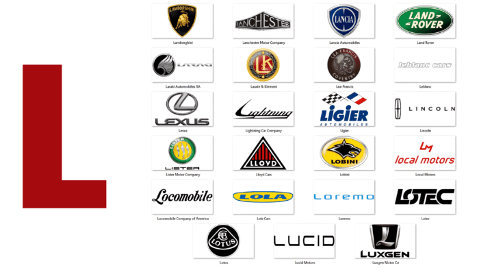 Cars Brands that start with L