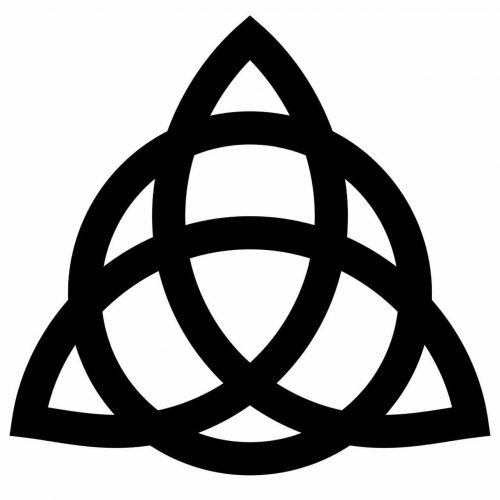 Celtic Triquetra symbol