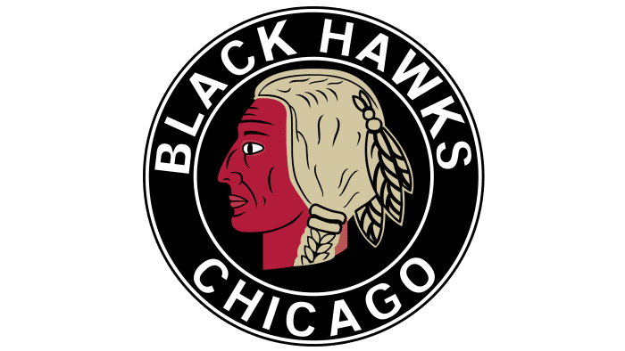 Chicago Blackhawks Logo 1935-1937