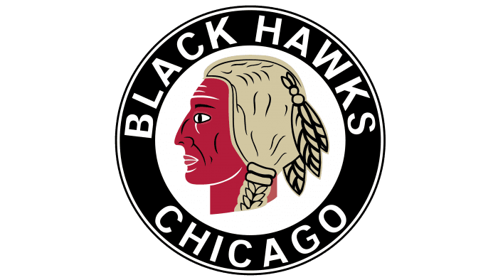 Chicago Blackhawks Logo 1937-1941