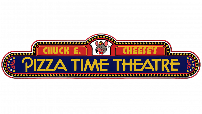 Chuck E. Cheese's Pizza Time Theatre Logo 1977-1981