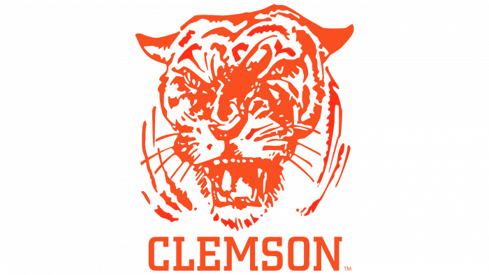 Clemson Tigers Logo 1965-1969