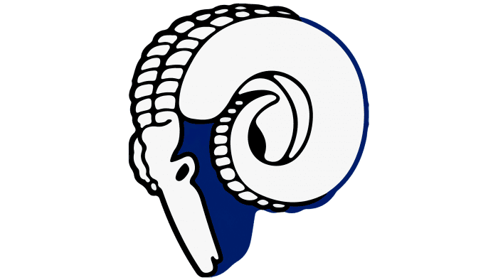 Cleveland Rams logo 1944-1945