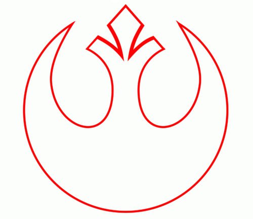 Color Rebel Alliance Logo