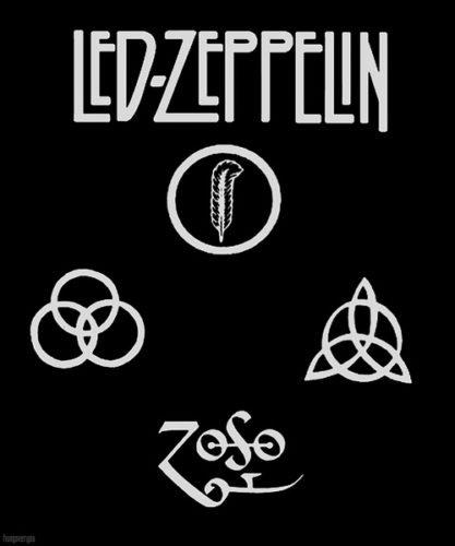 Color of the Led Zeppelin Logo