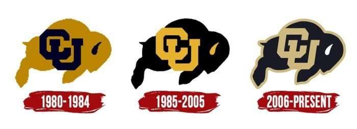 Colorado Buffaloes Logo History