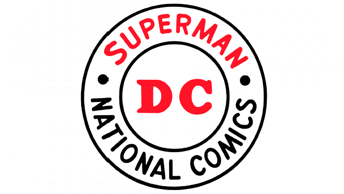 DC Comics Logo 1949-1970