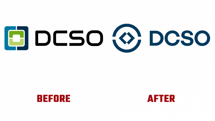 DCSO Before and After Logo (history)