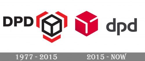 DPD Logo history