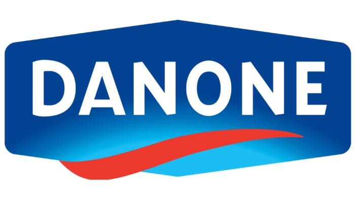 Danone Logo 1993-2005