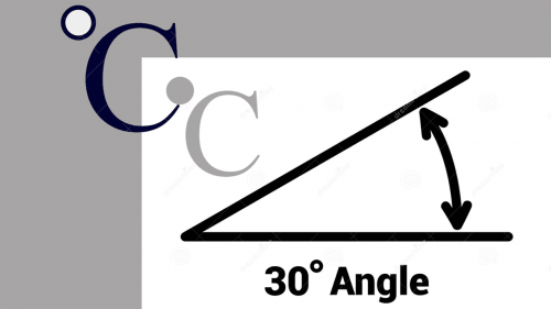 Degree Symbol Sample