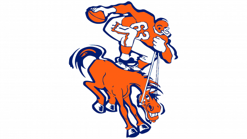 Denver Broncos Logo 1962