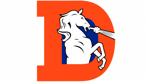 Denver Broncos Logo 1968