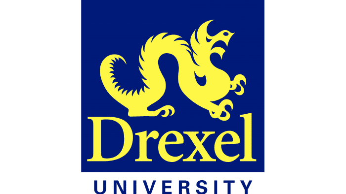 Drexel Dragons Logo 1985-2001