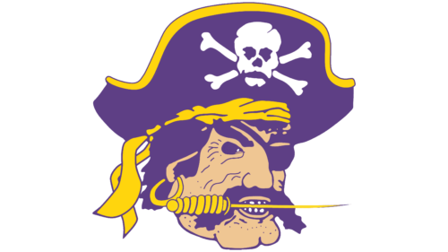 East Carolina Pirates Logo 1980