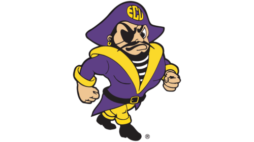 East Carolina Pirates Logo 1983