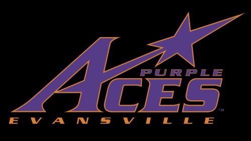 Evansville Purple Aces basketball logo