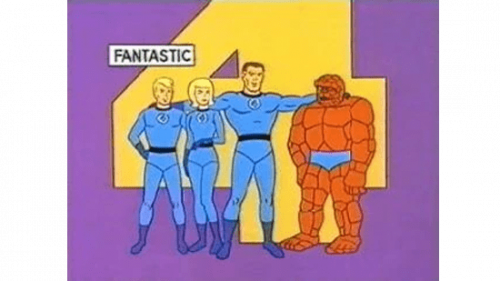 Fantastic Four Animated series Logo 1967