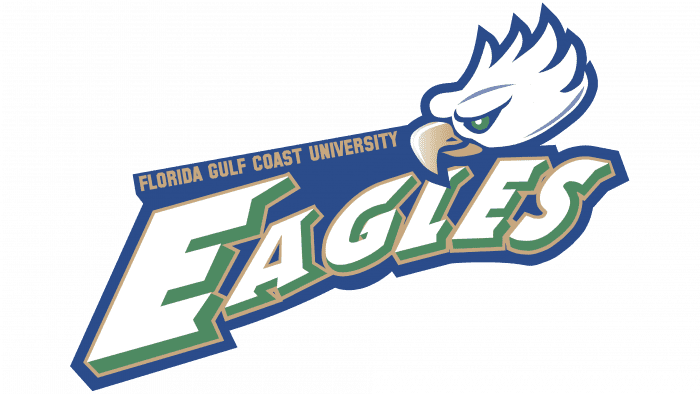 Florida Gulf Coast Eagles Soccer Logo