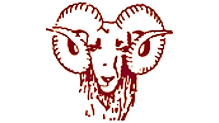 Fordham Rams Logo 1941-1947