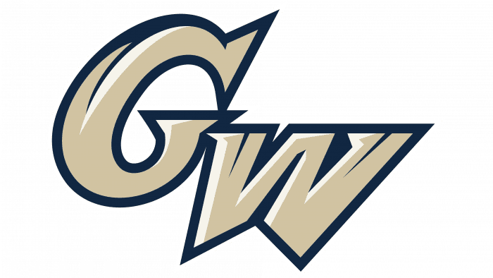 George Washington Colonials Logo 2009-Present