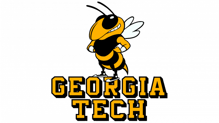 Georgia Tech Yellow Jackets Logo 1978-1990