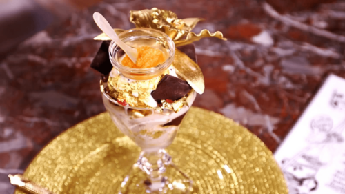 Golden Opulence Sundae