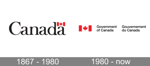 Government of Canada Logo history