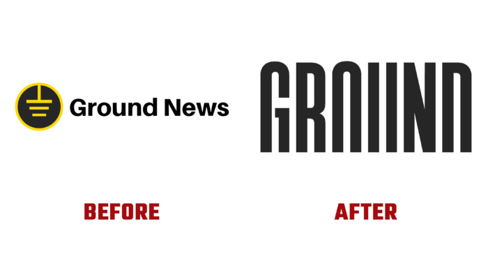 Ground News Before and After Logo (History)