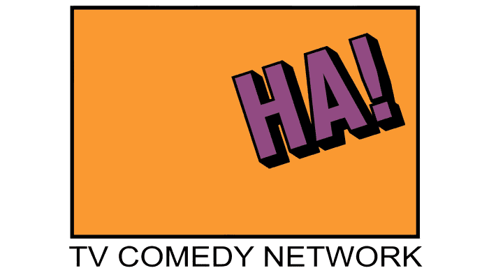 Ha! The TV Comedy Network Logo 1990-1991